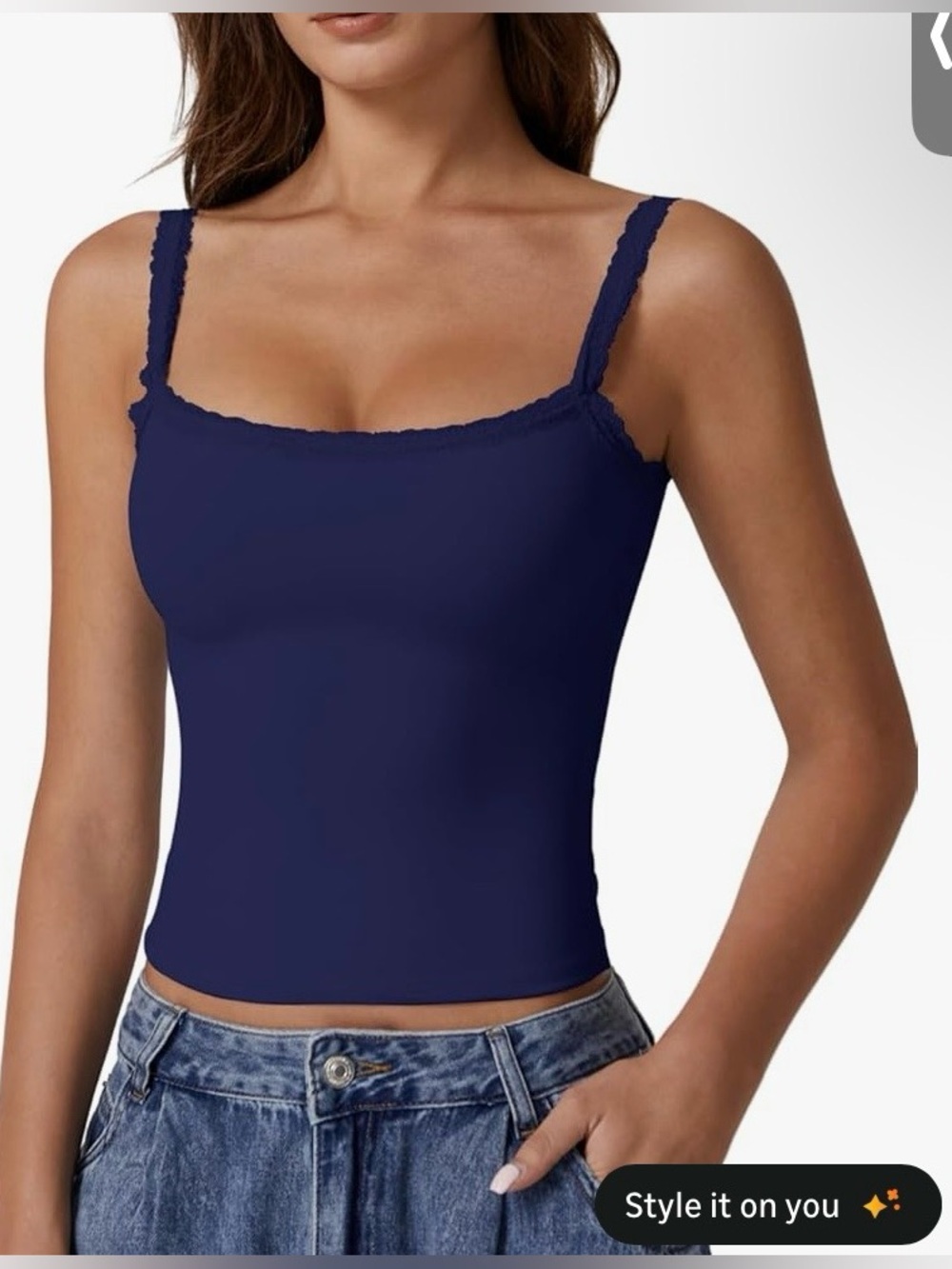 Midnight Muse Navy Cami Top  ✨💙